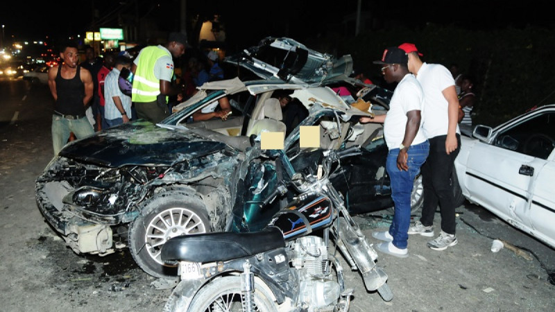 897 muertes hasta el momento en 2026 han dejado los accidentes de tránsitos en Rep. Dominicana