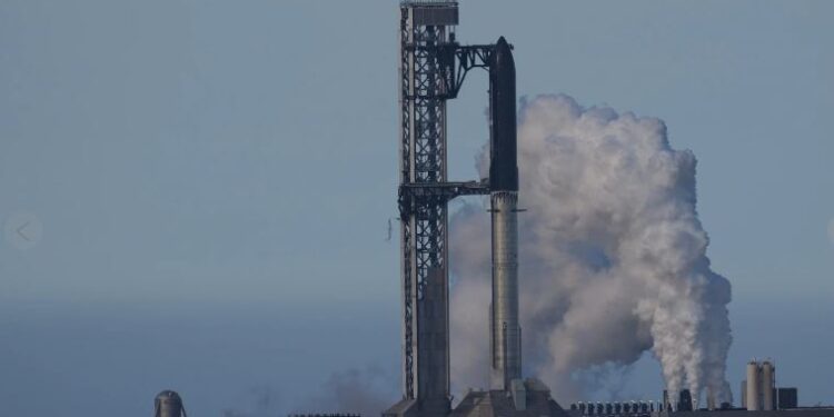 Fallas de última hora frenan el mega Starship de SpaceX