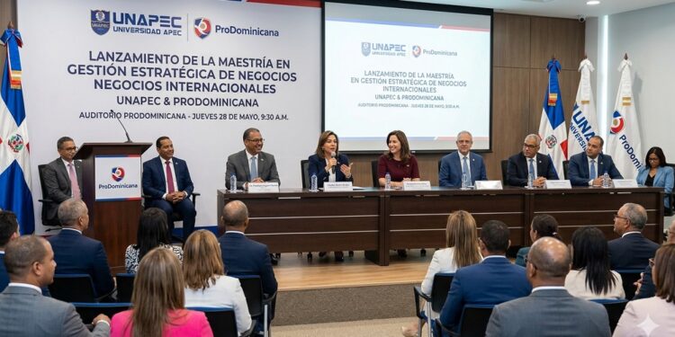 UNAPEC y ProDominicana lanzarán nueva «Maestría en Gestión Estratégica de Negocios Internacionales»