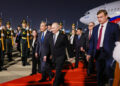Vladímir Putin llega a Pekín