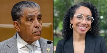 Adriano Espaillat y Darializa Ávila