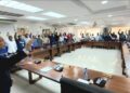 Danilo Medina juramenta decenas de dirigentes del municipio Hondo Valle, Elías Piña