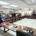 Danilo Medina juramenta decenas de dirigentes del municipio Hondo Valle, Elías Piña