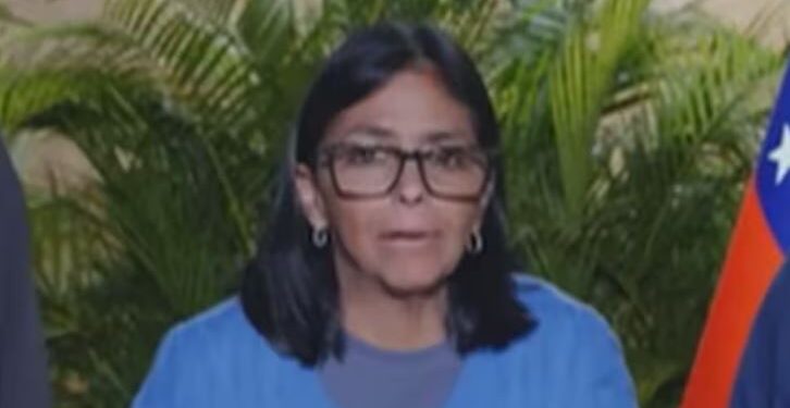 Delcy Rodríguez declaró el estado de emergencia tras los dos terremotos que sacudieron Venezuela