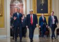 Trump tiene tensa reunión con senadores republicanos tras cancelar firma de proyecto de vivienda