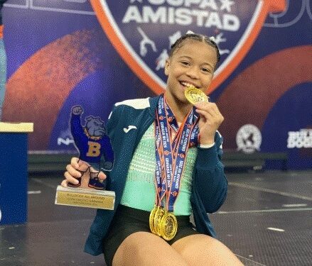 Emma Guzmán levantará en julio y septiembre el orgullo gimnástico dominicano en Panamá y El Salvador