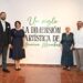 Franklin Soriano, Minerva Josefina (Minou) Tavárez y Manolo Tavárez encabezan la exposición "Un siglo. La dimensión artística de Minerva", en el Centro Cultural Banreservas de Santo Domingo.