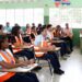Milton Morrison imparte clases de educación vial a estudiantes de 6to de bachillerato