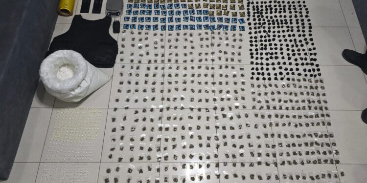Ocupan más de 10 mil gramos de cocaína y cientos de porciones de drogas en SDE