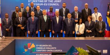 Abinader llama a fortalecer integración regional y a implementar más práctica del Acuerdo CARIFORO–Unión Europea