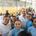 Presidente Abinader inaugura techado multiuso escolar en Duvergé
