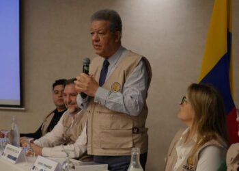 Leonel Fernández y miembros de la OEA destacan jornada sin incidentes en Colombia