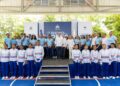 Presidente Abinader inaugura techado de la Escuela Francisco Henríquez y Carvajal en Cotuí