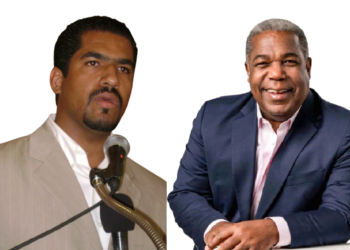 Michel Dicent y Tony Peña Guaba