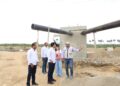 Wellington Arnaud supervisa alcantarillado sanitario de Mao