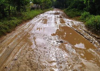 Comunitarios del sector Platanal en Cotuí convocan huelga por mal estado de las calles