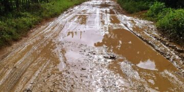 Comunitarios del sector Platanal en Cotuí convocan huelga por mal estado de las calles