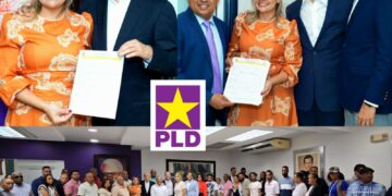 Danilo Medina juramenta a exdiputada Ivannia Rivera y a decenas de dirigentes de Puerto Plata