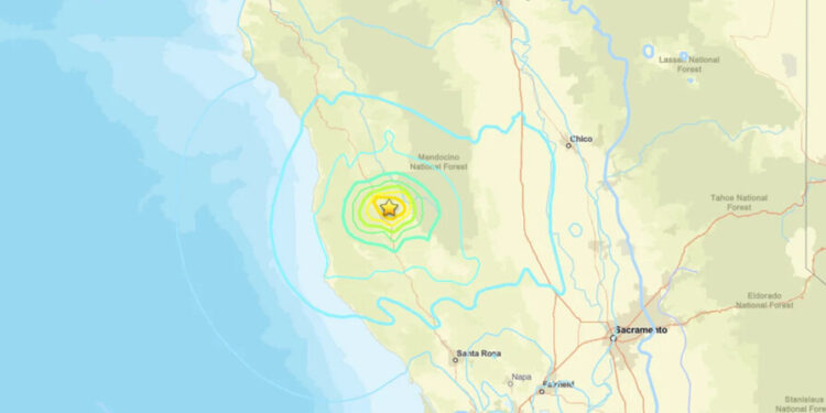 Un sismo de magnitud 5.6 sacude el norte de California sin reporte de víctimas o daños