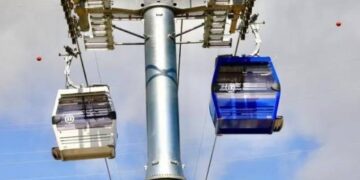 SIT restablece operaciones del Teleférico de Los Alcarrizos tras mantenimiento programado