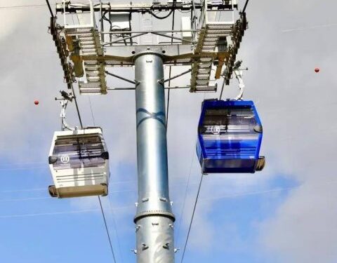 SIT restablece operaciones del Teleférico de Los Alcarrizos tras mantenimiento programado