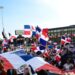 Cientos de ciudadanos protestan en la Plaza de la Bandera contra la «Ley Mordaza» y la reforma fiscal