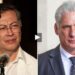 Gustavo Petro y Miguel Díaz-Canel