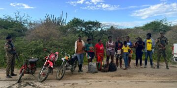 Soldados del Ejército frustran tráfico de indocumentados en Montecristi