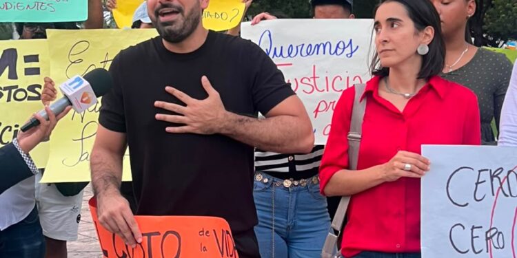 Opción Democrática realiza protestas simultáneas en Santo Domingo, Santiago, La Romana y Nueva York
