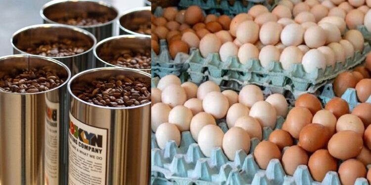 FDA retira mercado NY café por posible botulismo y en territorio USA 1.6 millones de huevos por Salmonella