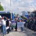 Maestros Pensionados y Jubilados Realizan Piquete Frente al Inabima