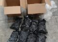 Incautan ocho paquetes y latas llenas de marihuana en el AILA