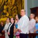 Luis Abinader realiza misa