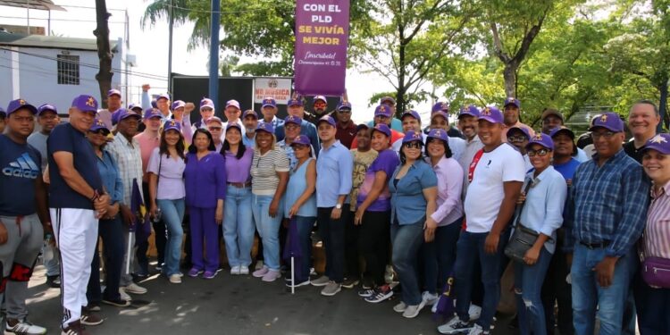 Miles de hogares son visitados este sábado por el PLD