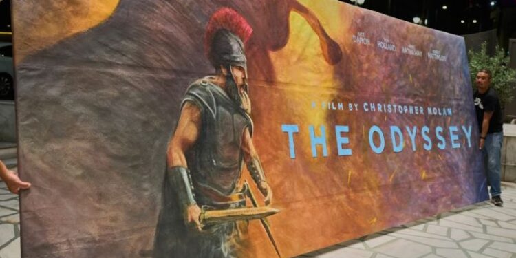 The Odyssey de Nolan arrasa en taquilla con debut mundial de $264.1 millones