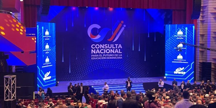 Abinader, encabeza Consulta Nacional para transformar el sistema educativo dominicano