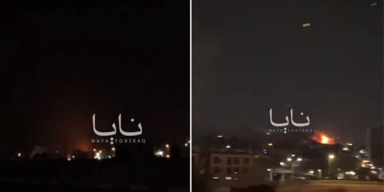 Fuerte bombardeo de EE.UU. a una ciudad en el suroeste de Irán
