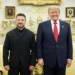 Donald Trump y Zelenski dialogan en la Casa Blanca sobre la fabricación ucraniana del sistema de misiles Patriot