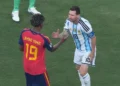 Messi felicita a España por el título, se muestra dolorido y destaca esfuerzo de Argentina