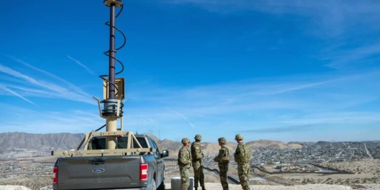 El “muro inteligente” de $46.000 millones de Trump avanza en la frontera entre EEUU y México