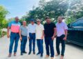Jhonson Encarnación y Dagoberto Rodríguez impulzan camino vecinal unirá cuatro provincias del Sur