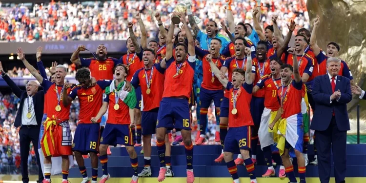 Trump e Infantino entregan la Copa Mundial 2026 a una España extasiada en Nueva York20 julio 2026