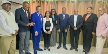 SNTP-SDE visita al Obispo de la Diócesis Stella Maris, Monseñor Manuel Ruiz de la Rosa