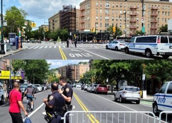 700 Policías en el Alto Manhattan por advertencia “Dominican Dyckman, Parte 3″ tomar calle Dyckman