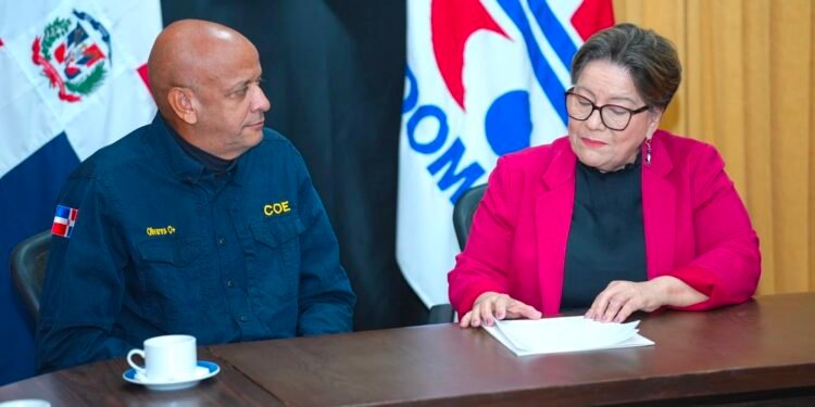 COE e INDOMET refuerzan coordinación ante eventos meteorológicos