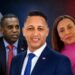 Luis Columna, William Reynoso y Nirka de la Rosa