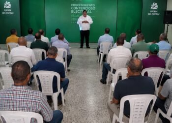 Fuerza del Pueblo juramenta dirección jurídica en María Trinidad Sánchez