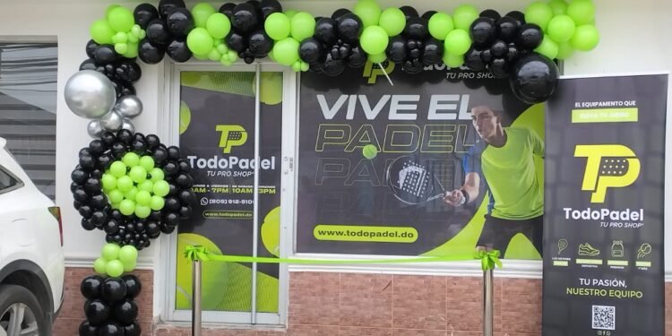 Todo Pádel abre sus puertas para acompañar el crecimiento de este deporte en RD