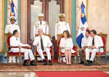 Presidente Abinader recibe cartas credenciales de nueve nuevos embajadores