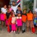 Víctor Cocco lleva útiles escolares a familias de Circunscripción 3 del Distrito Nacional